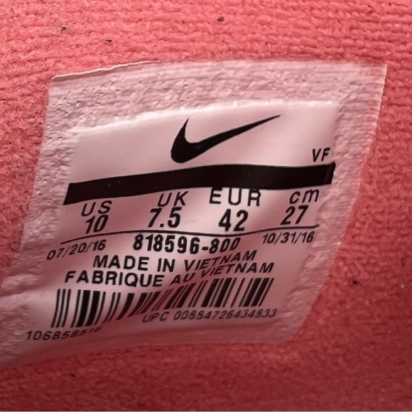 Nike Air Force 1 Mid Pink Melon Sneakers Size 10 Women’s